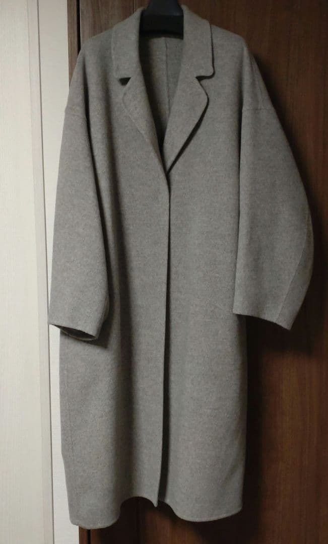 MUSE de Deuxieme Classeウール アンゴラ リバー コート