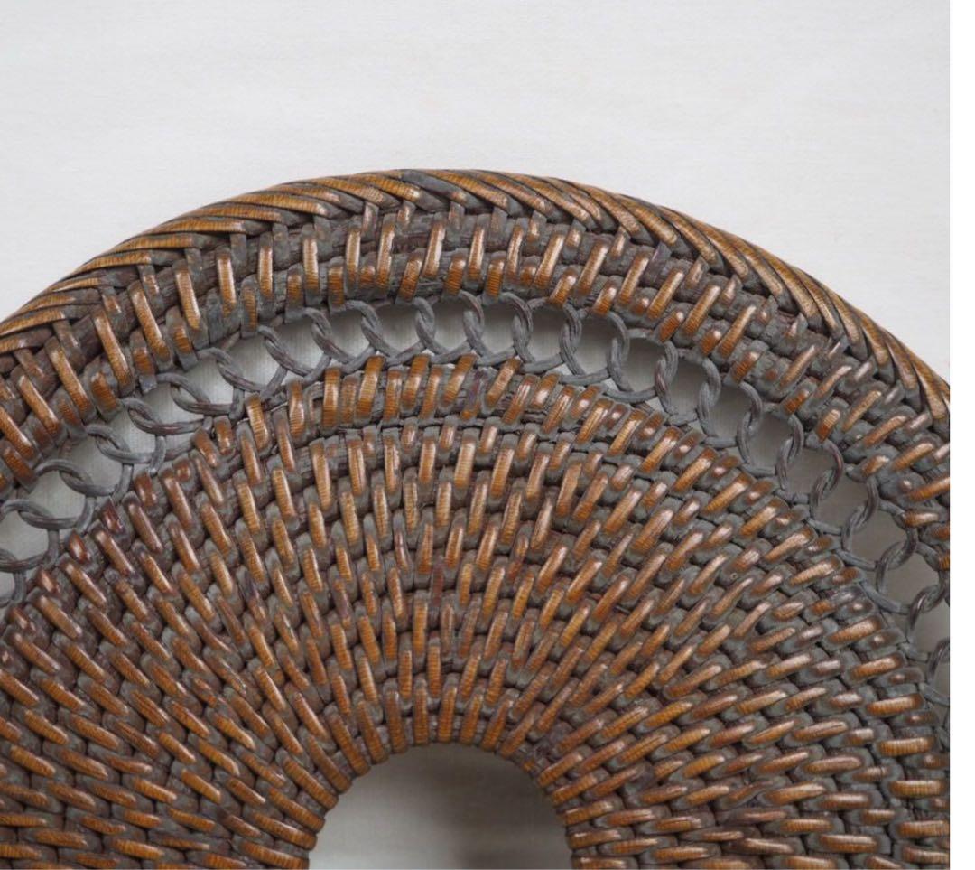 送料無料　江戸時代　瓶敷/瓶床 径14.7ｃｍ　煎茶道具