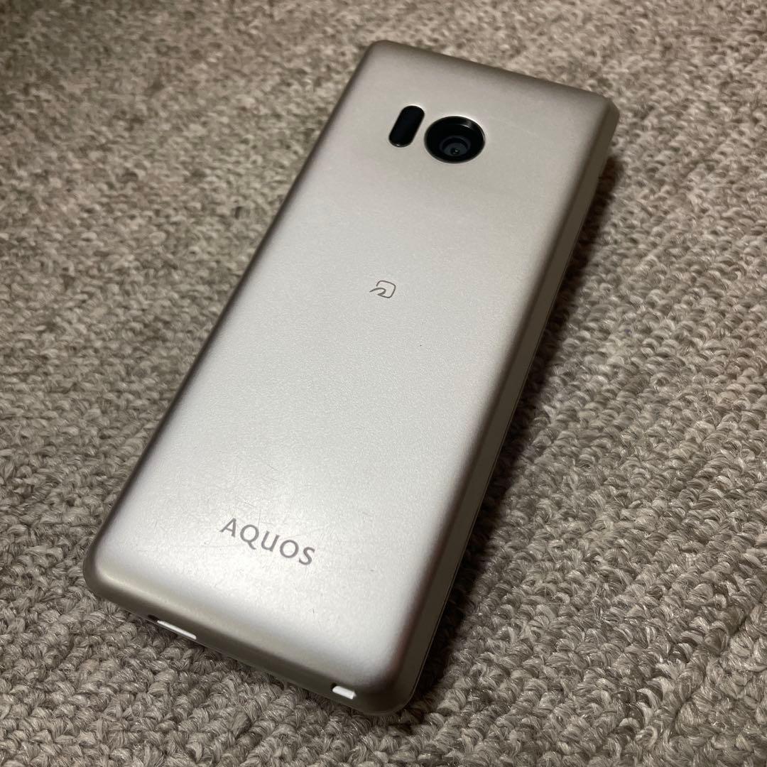 AQUOS SH-02L シルバー ロック解除済 充電器付