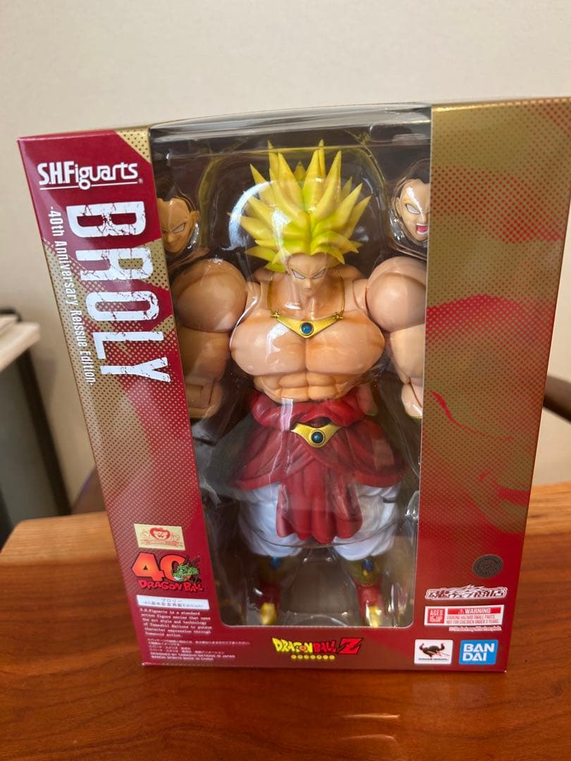 【新品】SHFiguarts BROLY ブロリー 40th フィギュア