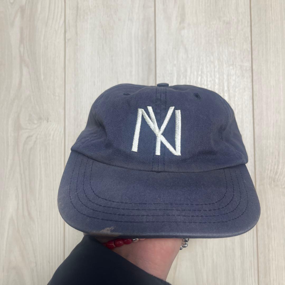 90's vintage usa製　ニューヨークベースボールキャップ　ノームコア