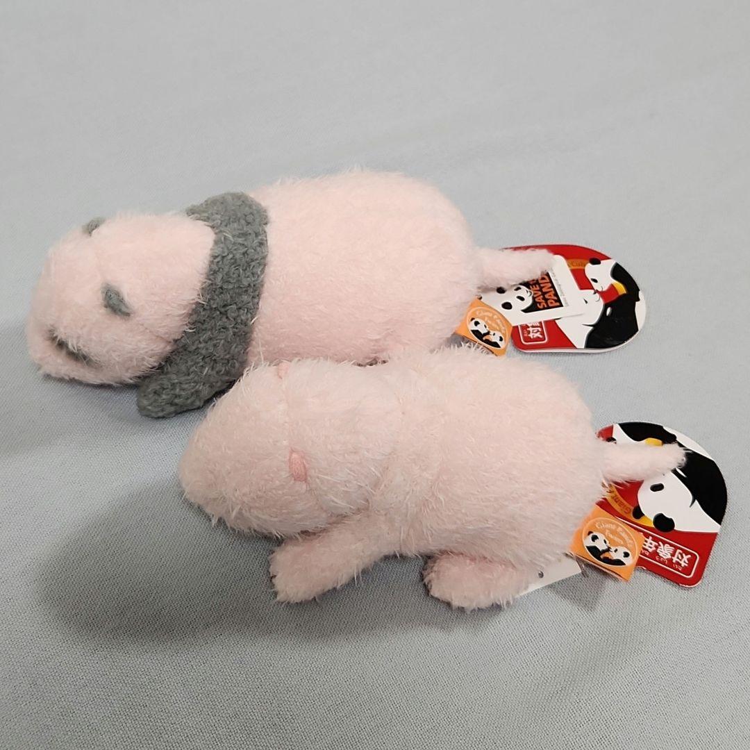 上野動物園　ほんとうの大きさのパンダの仔　シャオシャオ　レイレイ　ぬいぐるみ