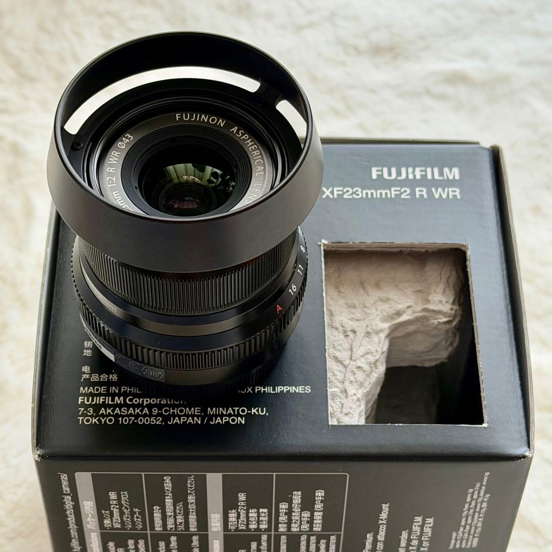 美品　FUJINON XF23mm F2 R WR