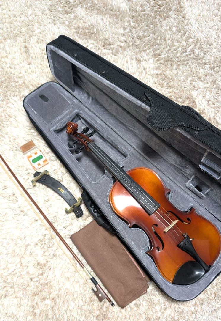 フルセット！SUZUKI　バイオリン　No.220　4/4　1976年製