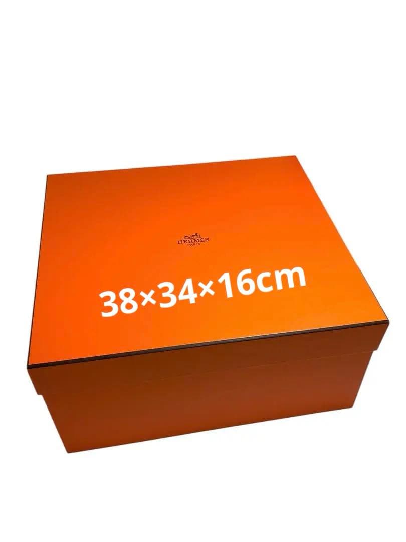 71519 HERMES オレンジボックス バーキン　ケリー用　美品