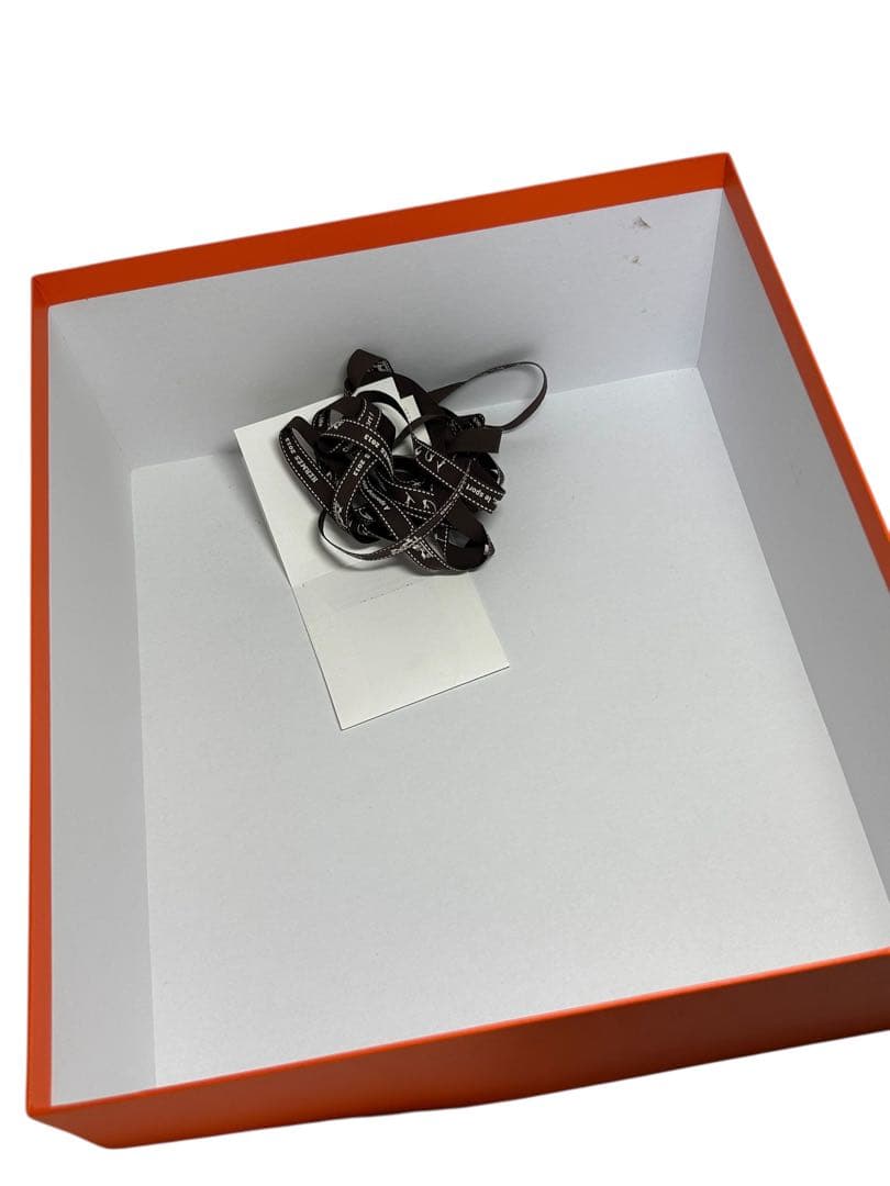 71519 HERMES オレンジボックス バーキン　ケリー用　美品