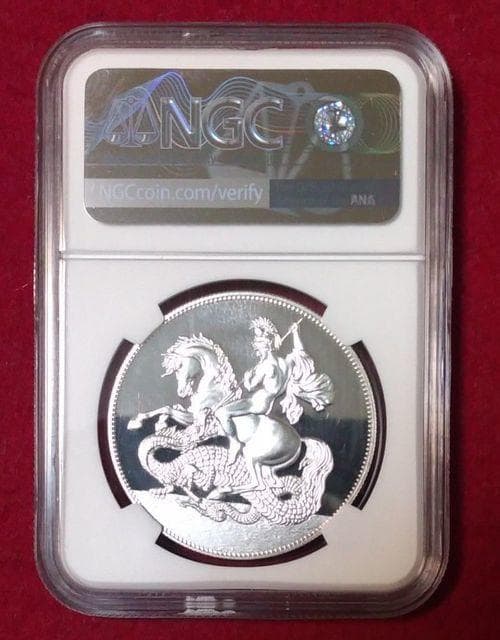 1936 イギリス クラウン銀貨 エドワード8世