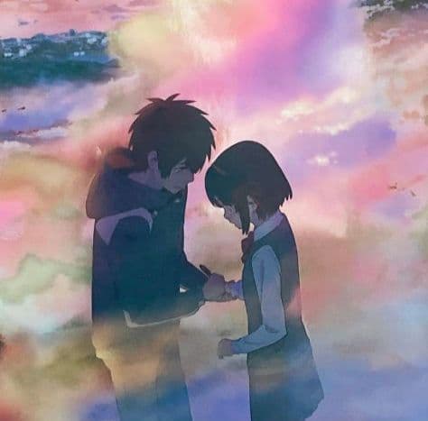 君の名は　メタリックポスター