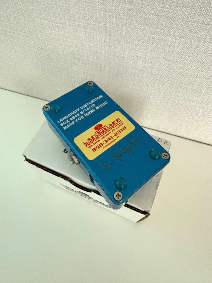 超美品！貴重！Landgraff Distortion box