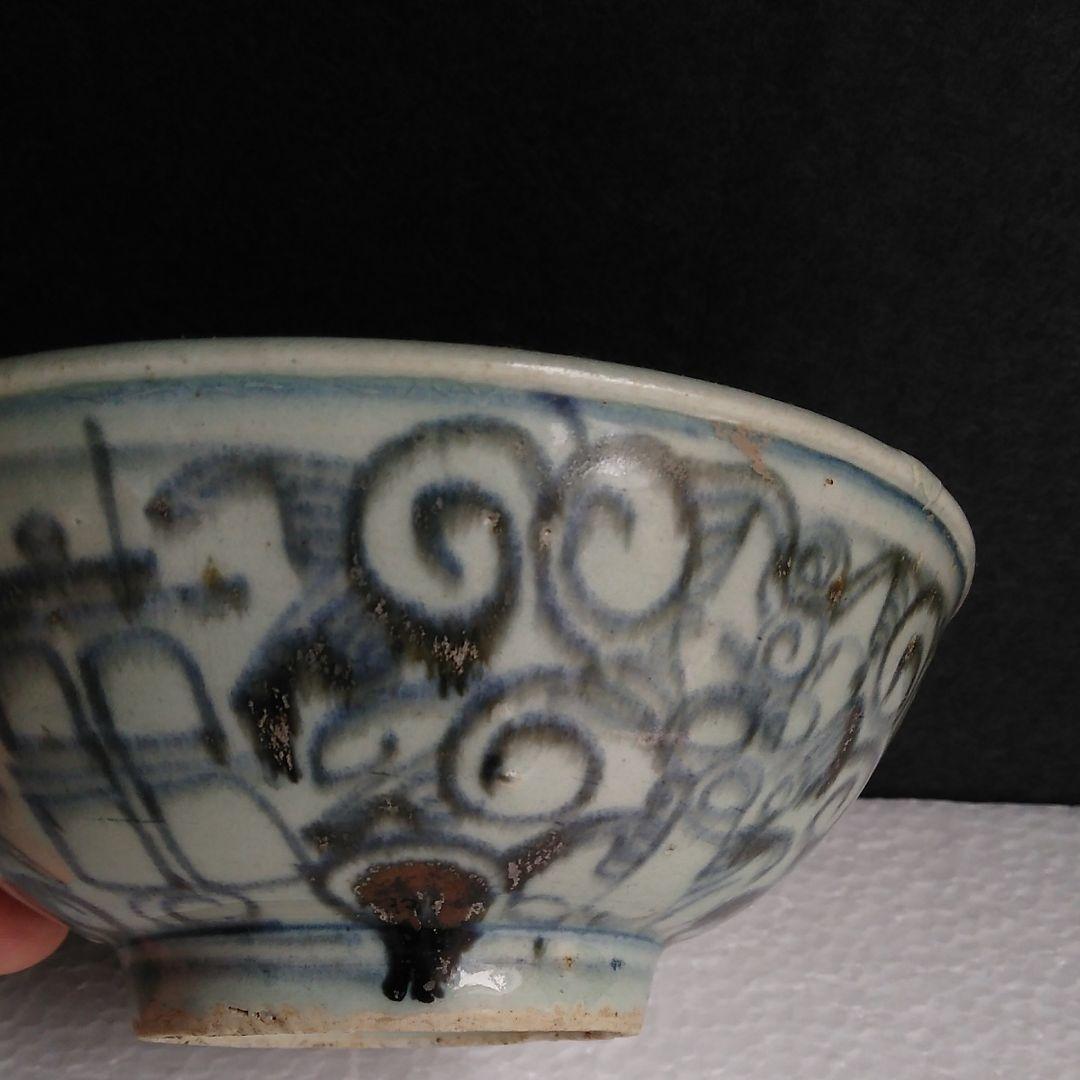 タイ・アユタヤ古陶平碗