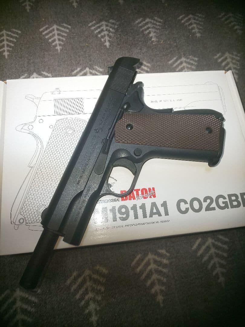 baton タニオコバ ガバメント M1911A1 Co2 25日までの出品