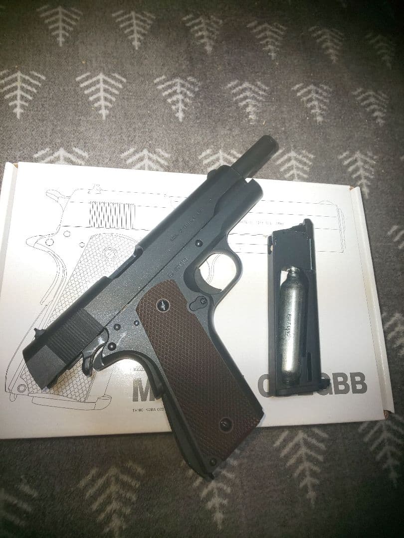 baton タニオコバ ガバメント M1911A1 Co2 25日までの出品