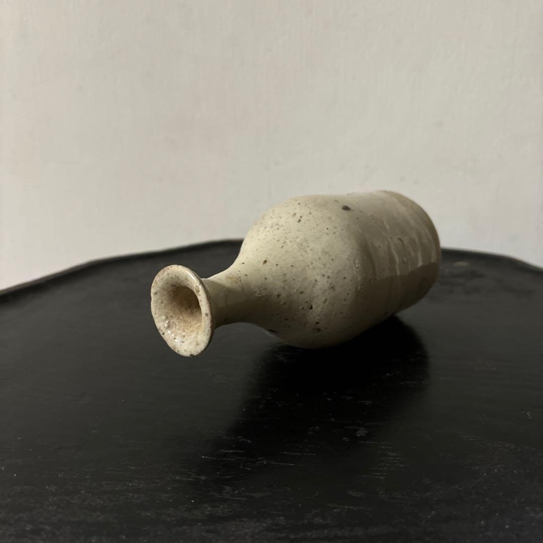 志野織部　徳利　美濃　古瀬戸　桃山　江戸　古美術　酒器　検:李朝　白洲正子