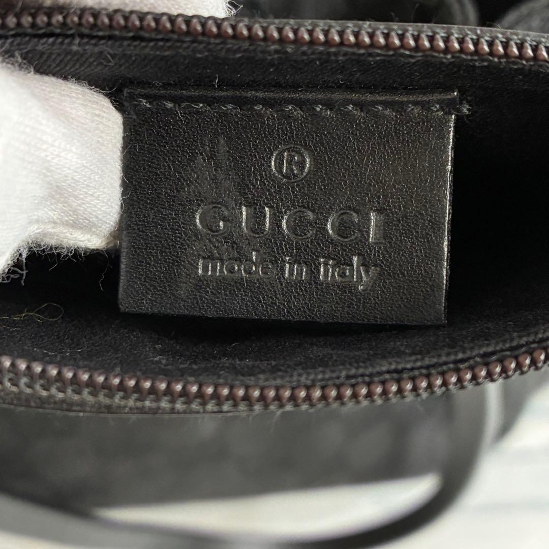 まあ吉　　極美品　150 GUCCI グッチ　ハンドバッグ　GG柄 qu2