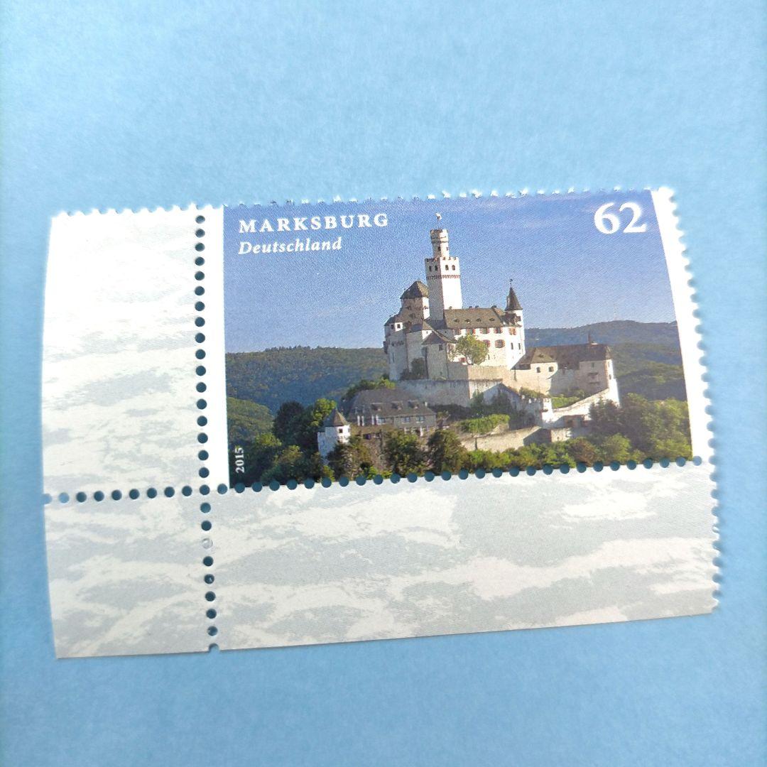 2689 外国切手 ドイツ 建物 城堡 風景 美しいデザイン 4種  未使用