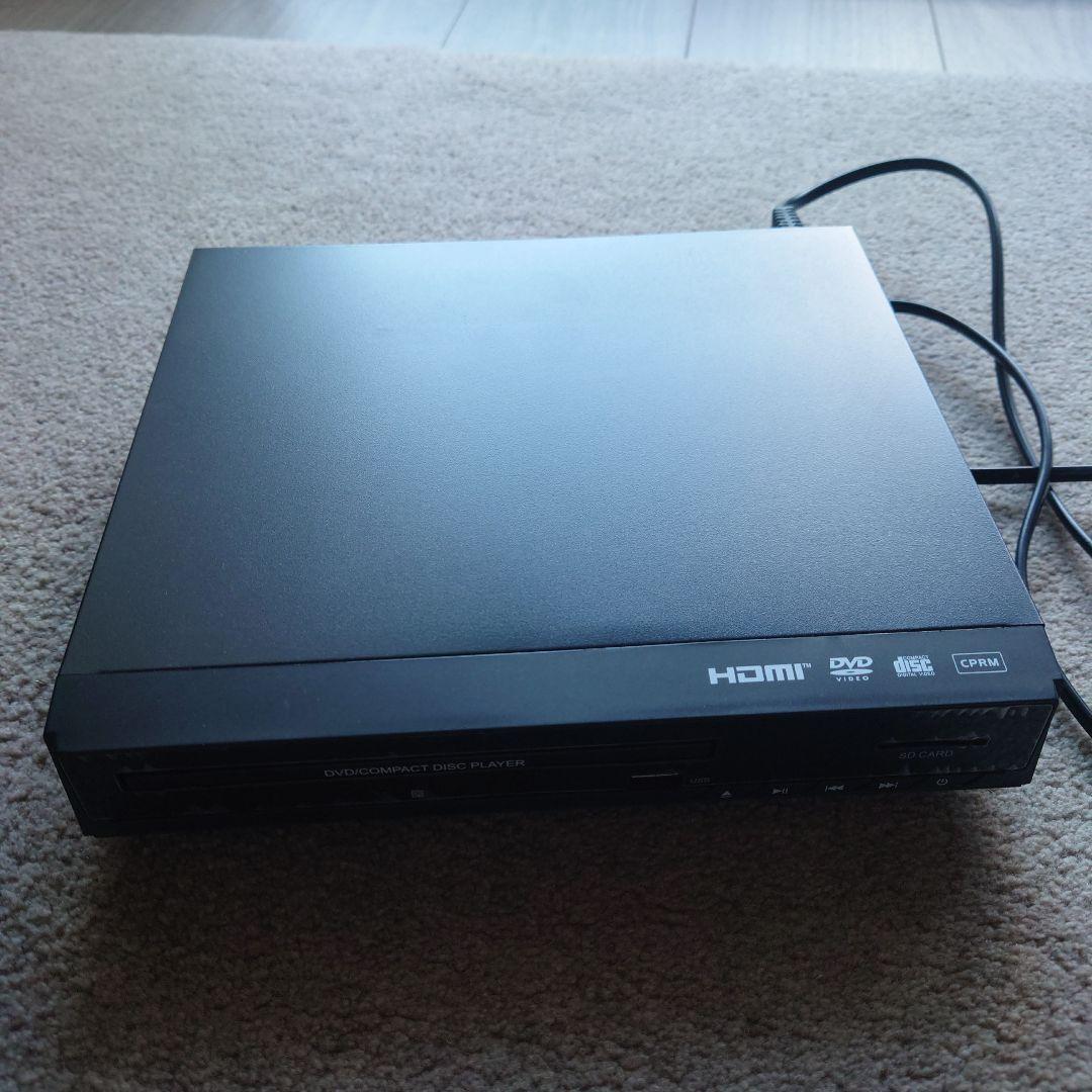 DVDプレーヤー DVD-HZ25BKS HDMI対応　リモコン付き　箱なし