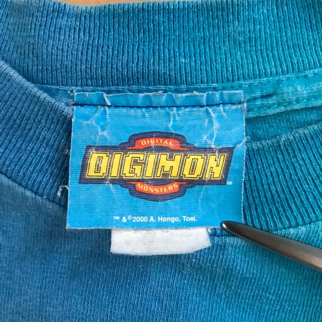 超絶レア デジタルモンスターズ デジモン 2000年製ヴィンテージ Tシャツ