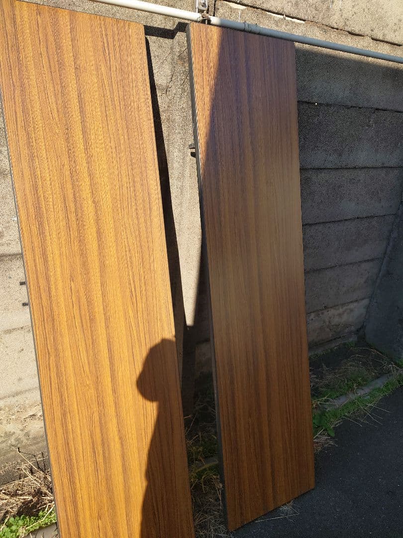 ブラウン 折りたたみテーブル ３つセット