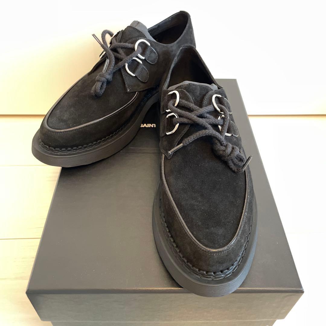 ￼￼新品SaintLaurentサンローラン テディダービースエードシューズ41