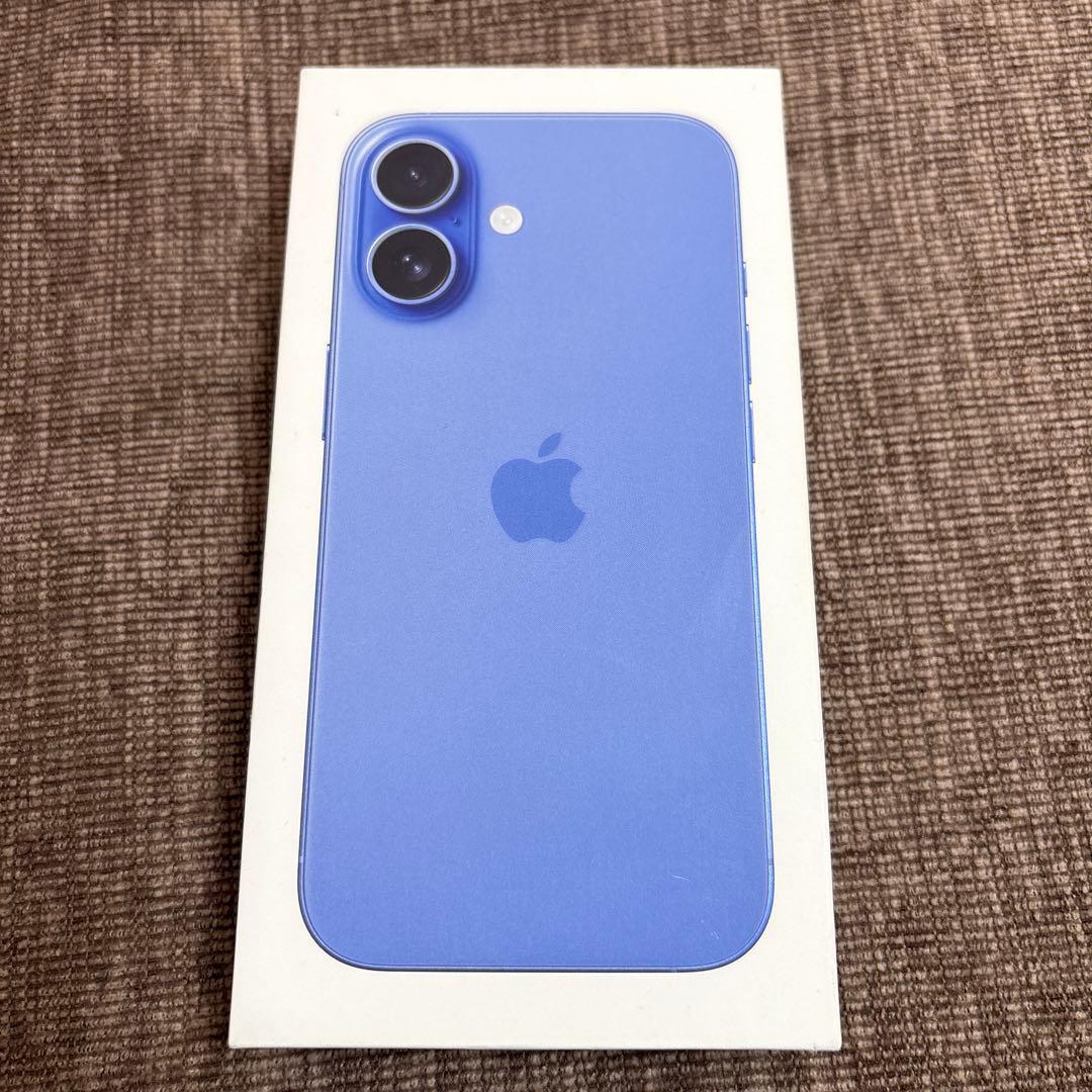 交渉歓迎 新品 Apple iPhone 16 ウルトラマリン 128GB 本体