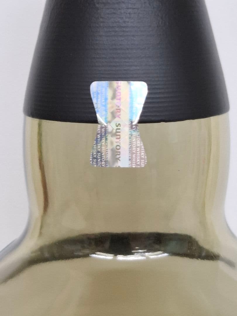 山崎 18年 シングルモルトウイスキーの 空箱と空ビン