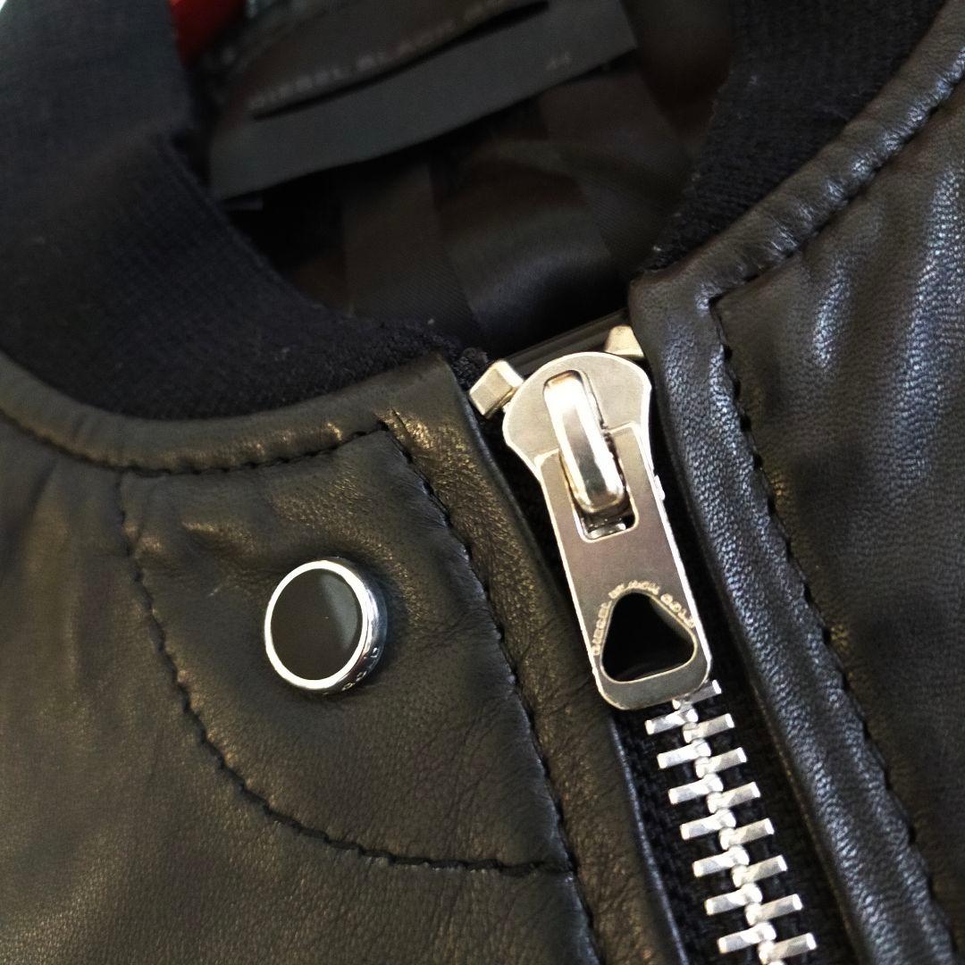 DIESEL BLACK GOLD　44　レザートラックジャケット