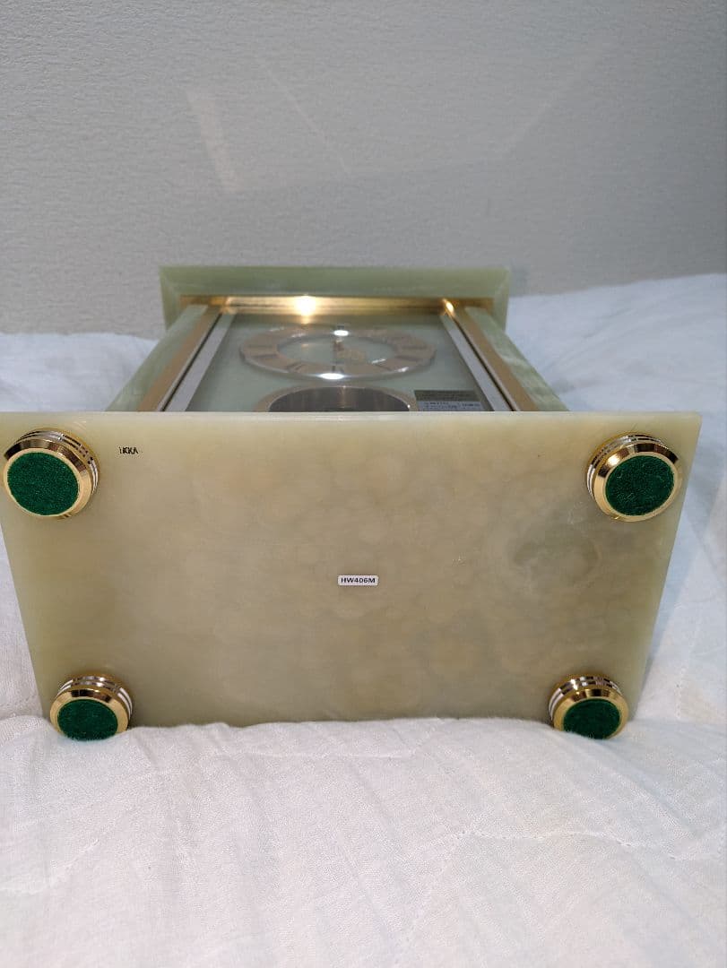 SEIKO EMBLEM 置時計 クリスタル音