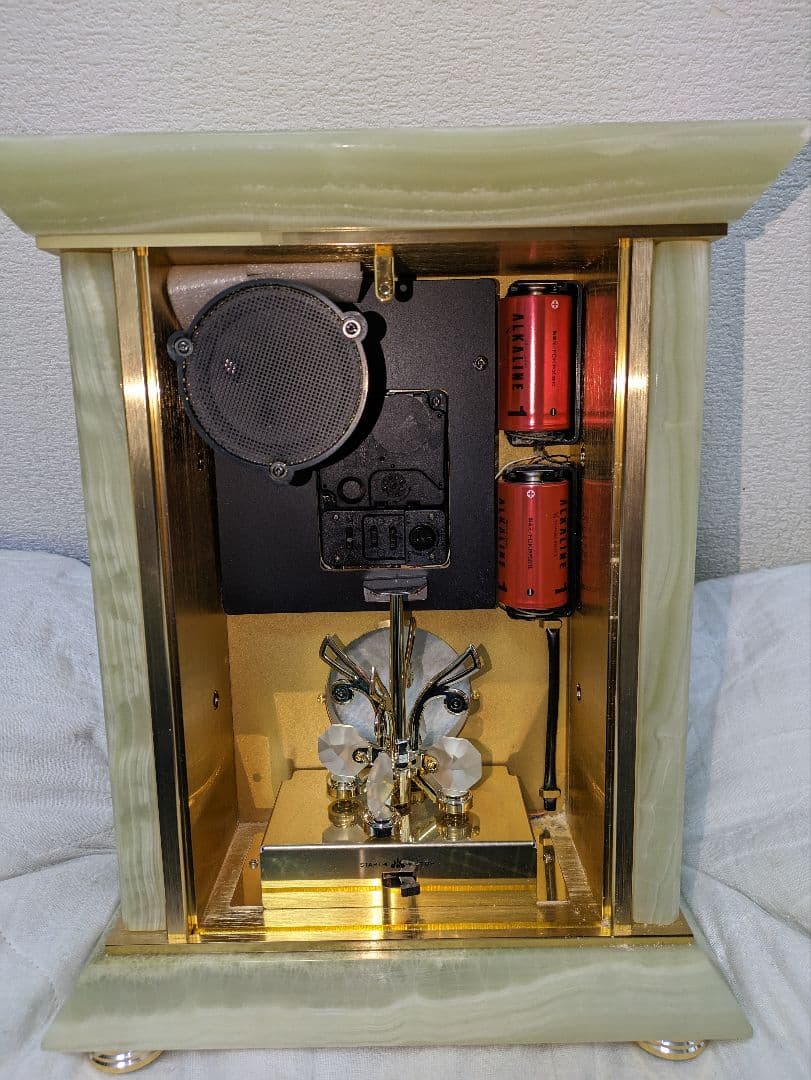 SEIKO EMBLEM 置時計 クリスタル音