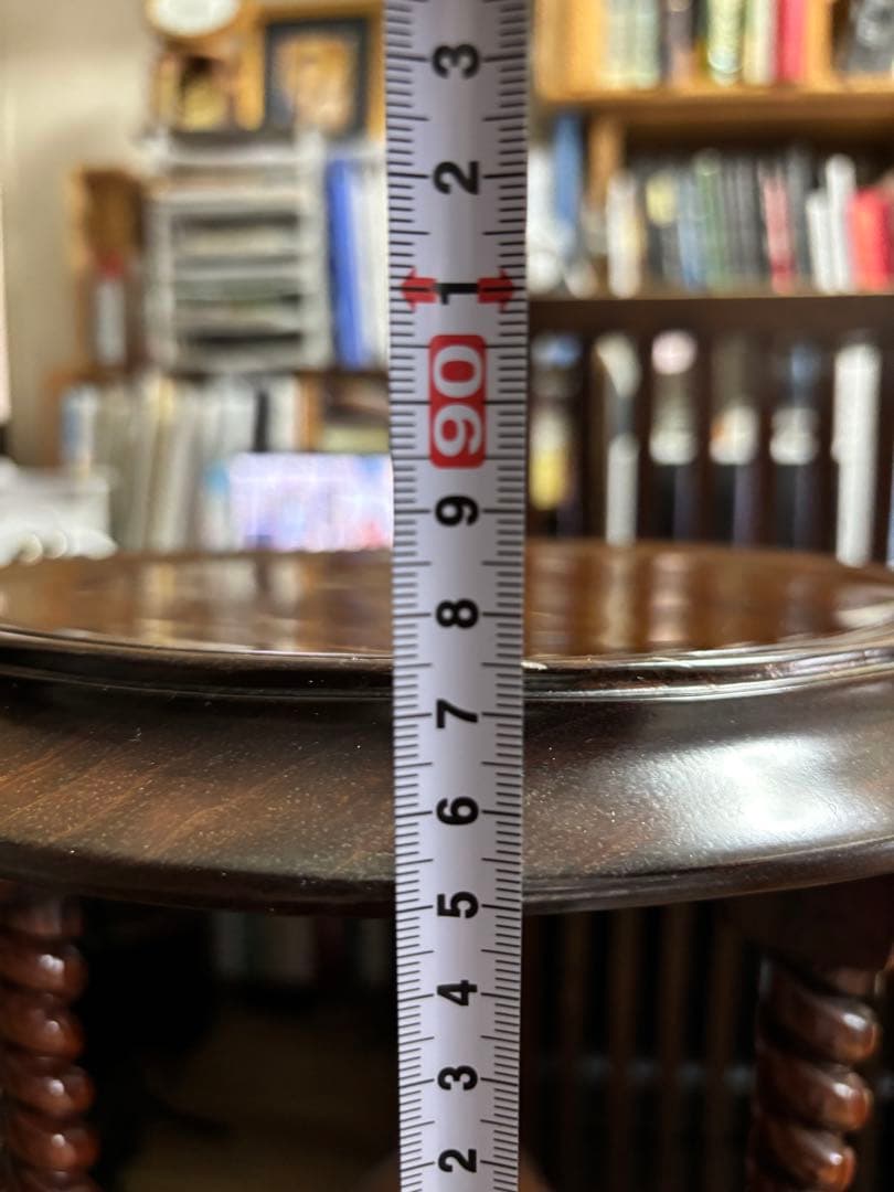 アンティーク調　花台　置き台　引き出し　イギリス製