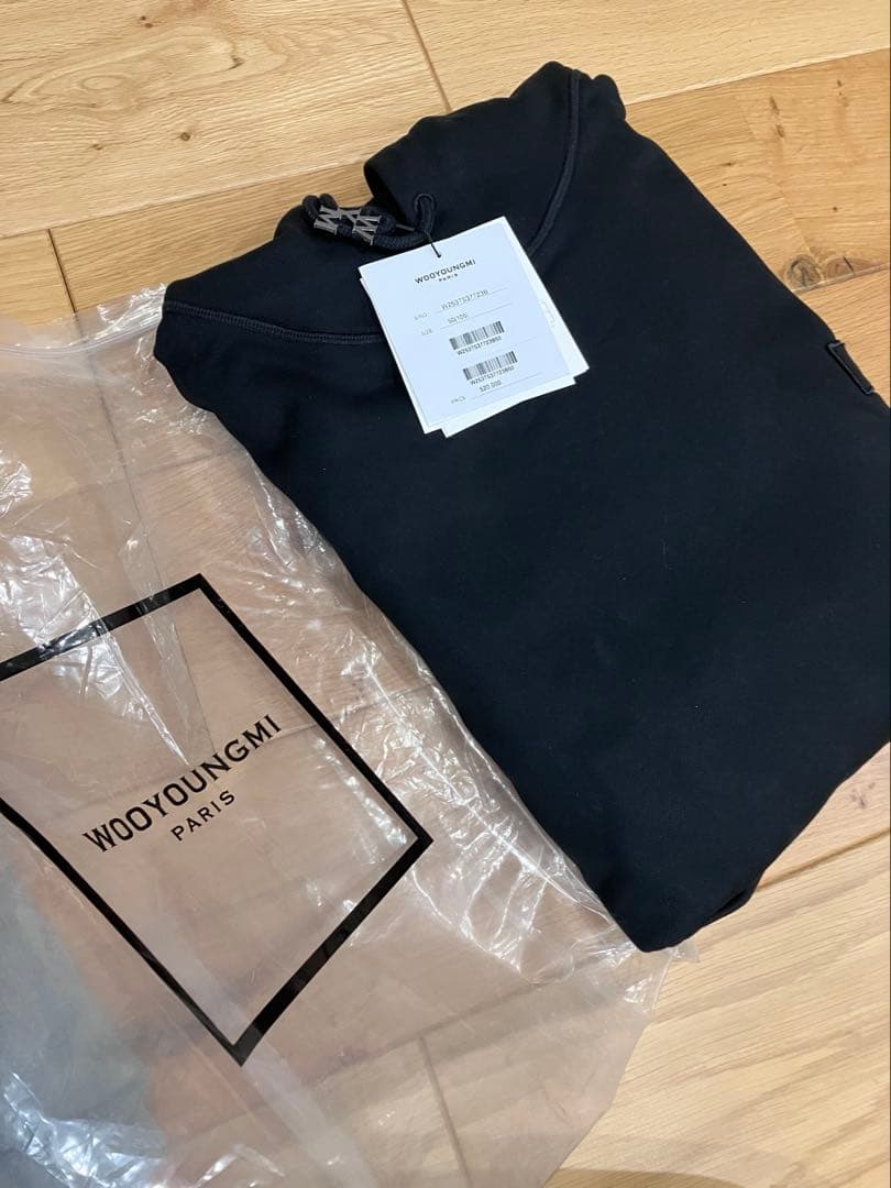 【新品未使用】wooyoungmi 2025年モデル　パーカー Lサイズ