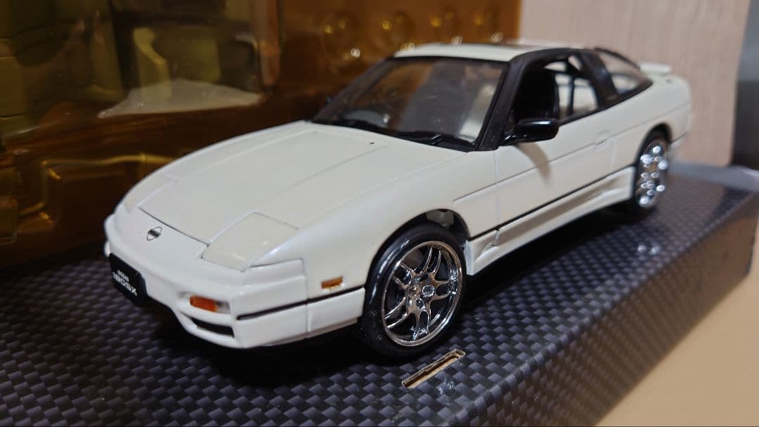 アオシマ DISM 中期 日産 180SX RPS13 1/24 ミニカー