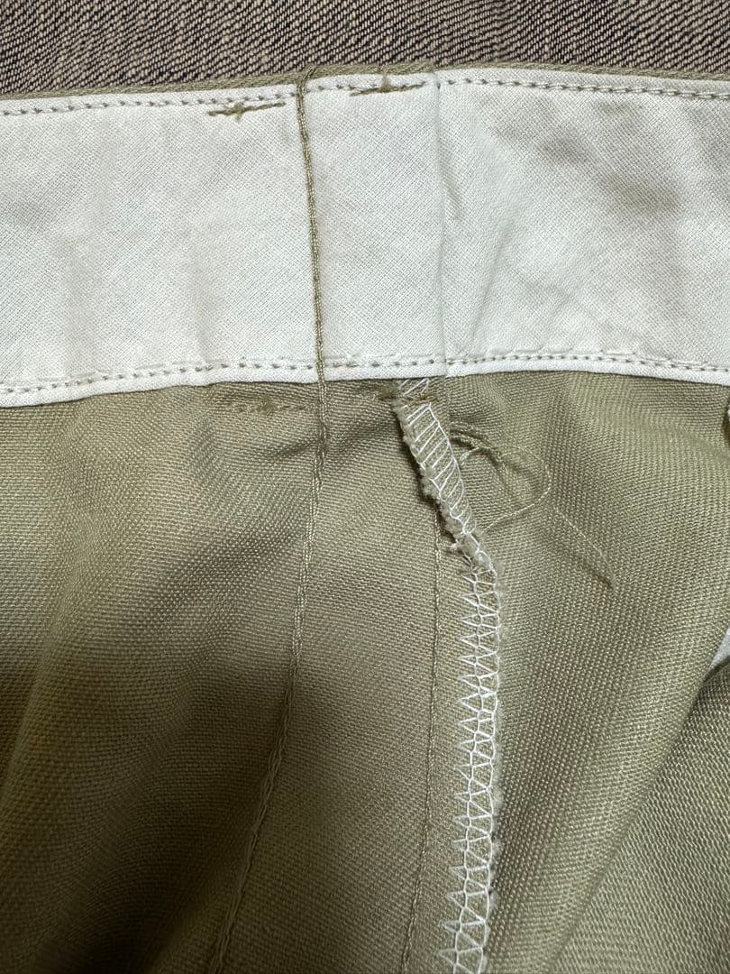 Dickies ワークパンツ ベージュ W38 アメリカ90s TALON