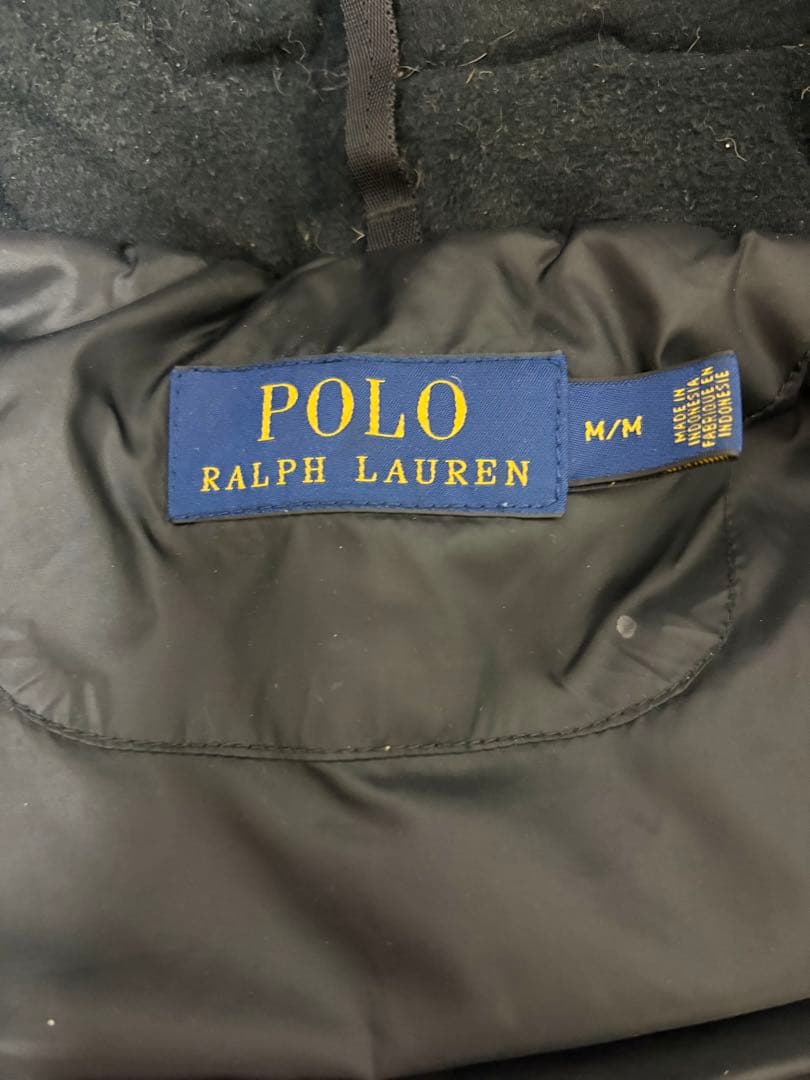 Polo Ralph Lauren フード付きダウンベスト ブラック