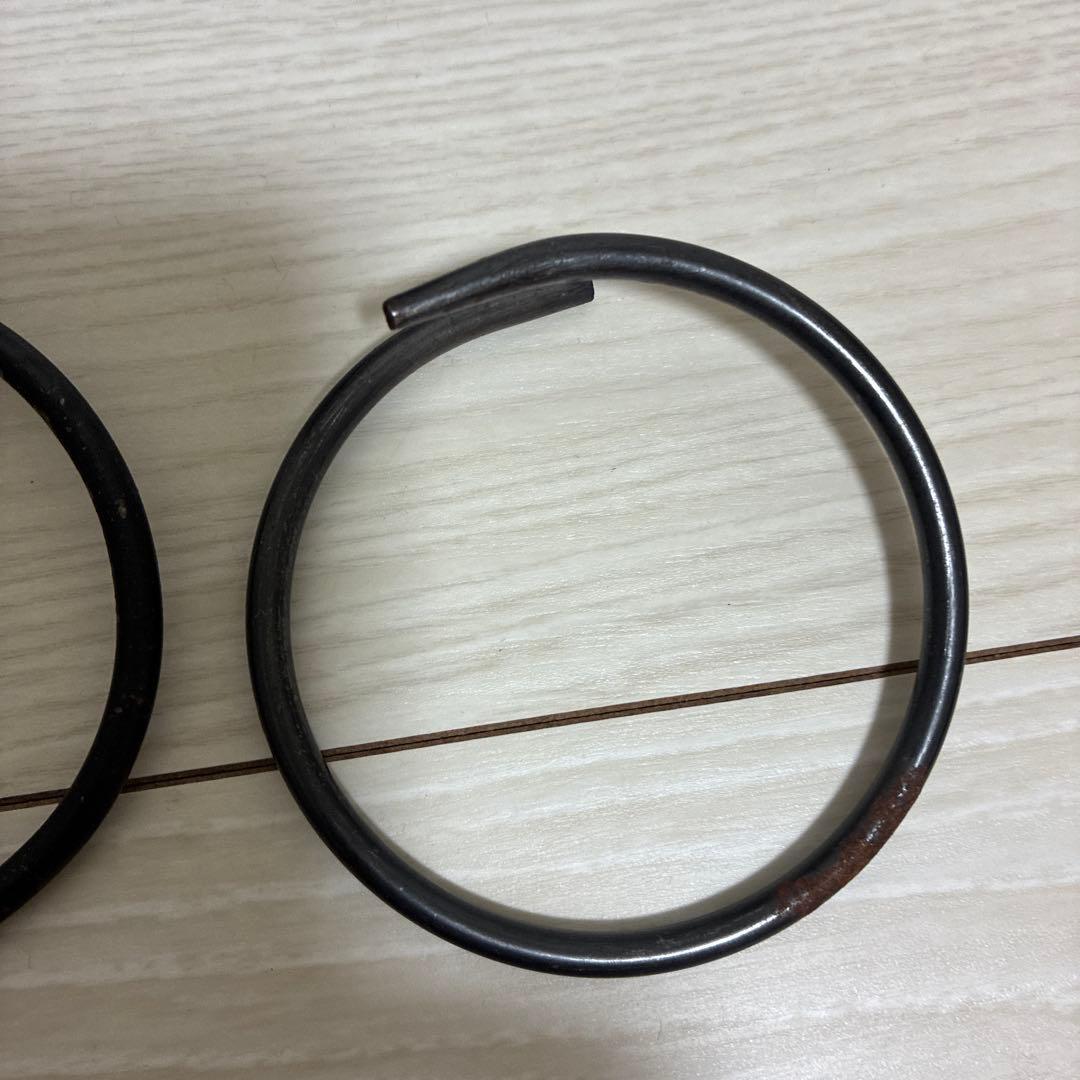 茶道具　志きの　糸目　筒釜 　　　　　　　蓋は唐銅製（釜かん付）