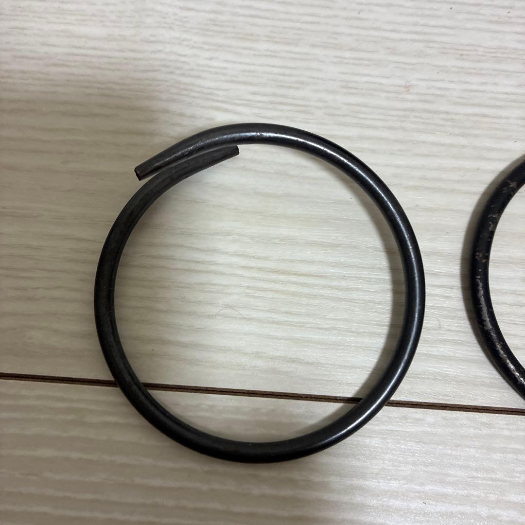 茶道具　志きの　糸目　筒釜 　　　　　　　蓋は唐銅製（釜かん付）