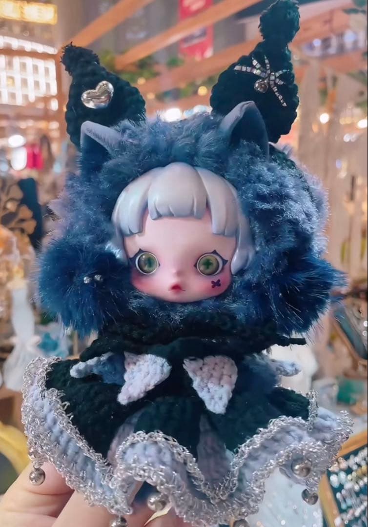 スカルパンダCerberus & Sandmanぬいぐるみペンダント2点セット