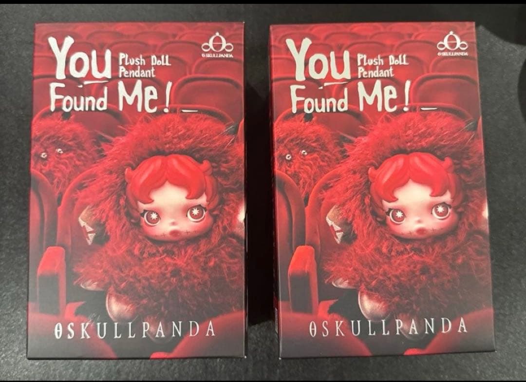 スカルパンダCerberus & Sandmanぬいぐるみペンダント2点セット