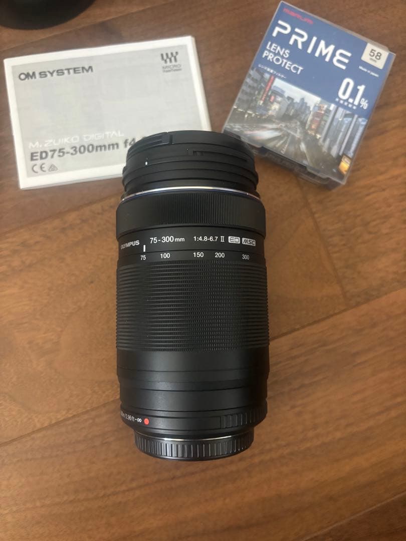 レンズ(ズーム) OLYMPUS M.ZUIKO DIGITAL ED 75-300mm