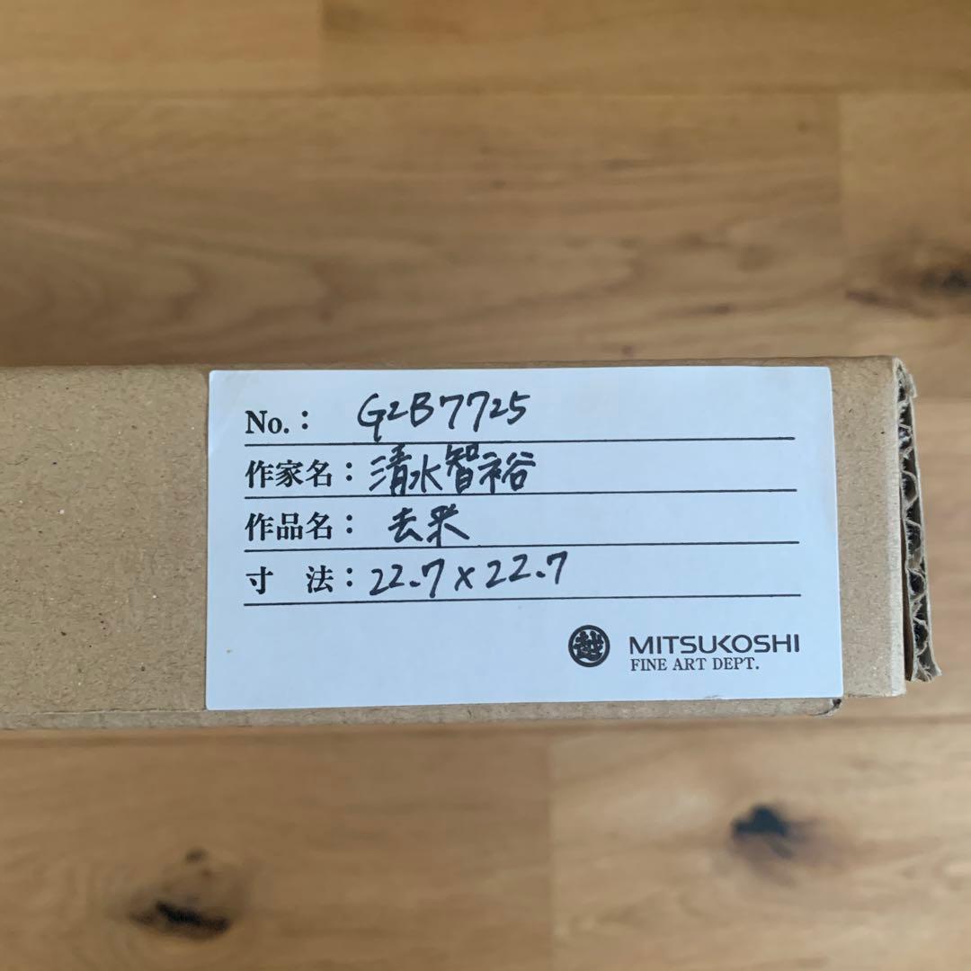 【1点物】清水智裕 Tomohiro Shimizu 現代アート art 油彩画