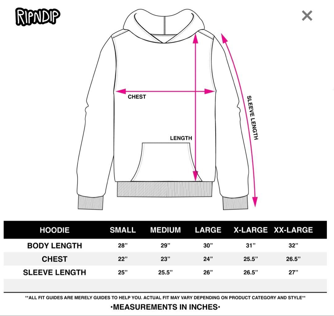 RIPNDIP VENICE HOODIE リップンディップ パーカー XL