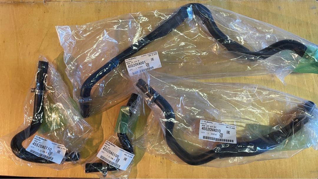 スバル CVTオイルクーラー 45512VA000 ホース、パイプ、ブラケット