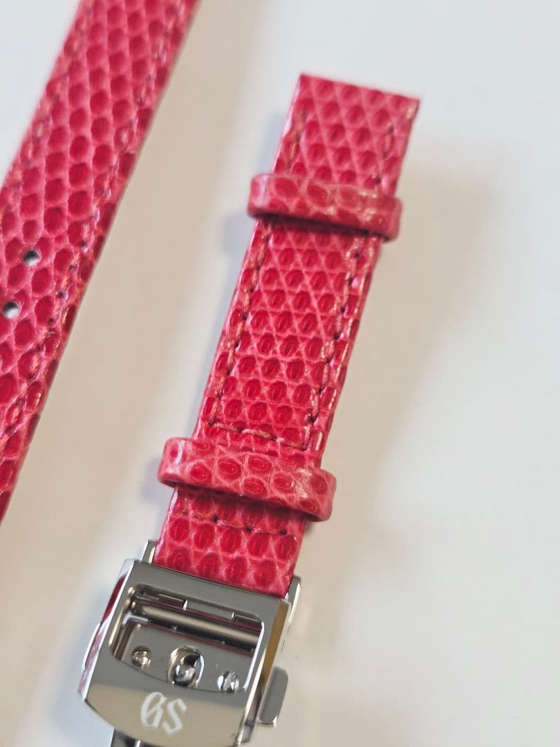 限定非売品【グランドセイコー】レディース用 革バンド(リザード)とDバックル