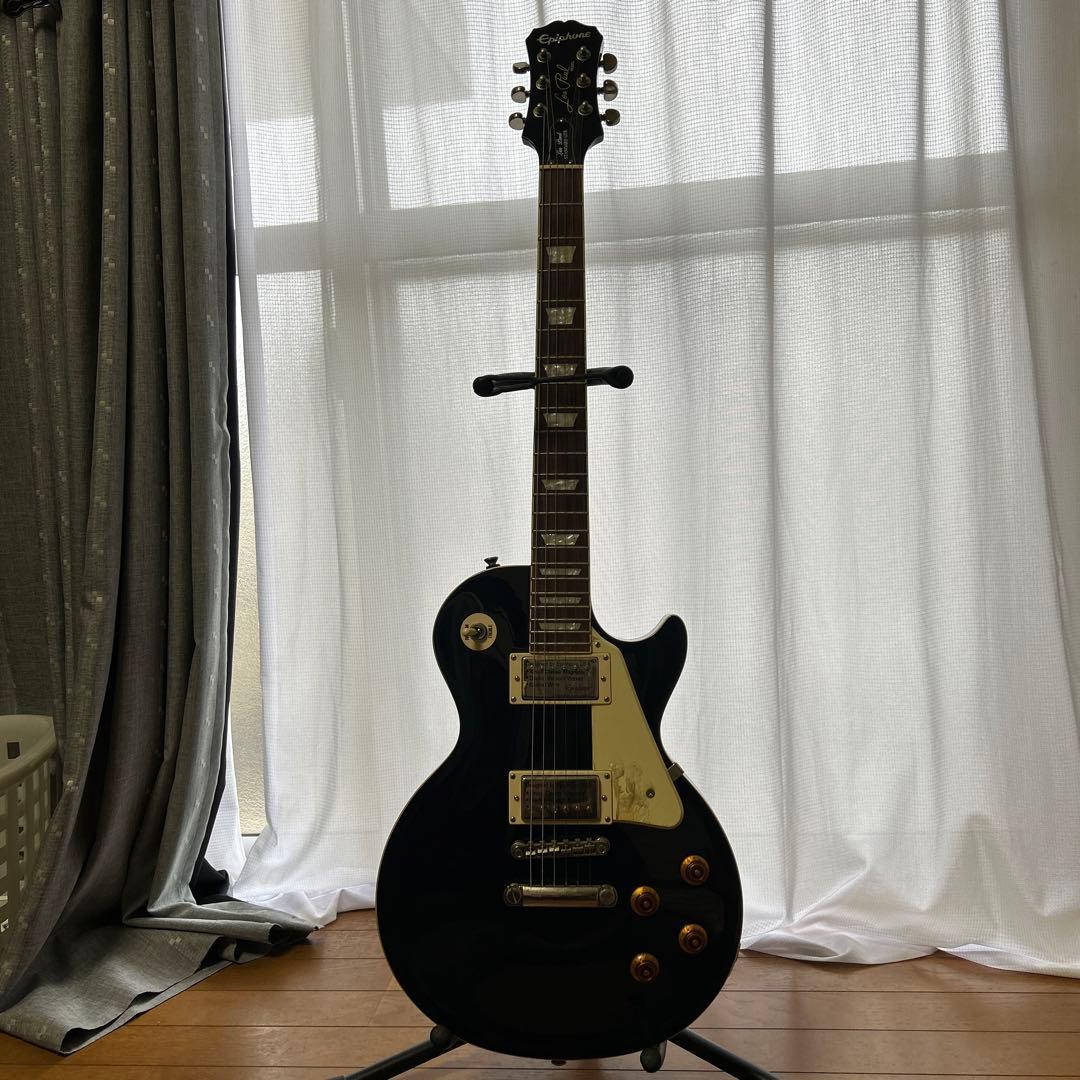 エピフォン レスポール ブラック　アンプ　フルセット