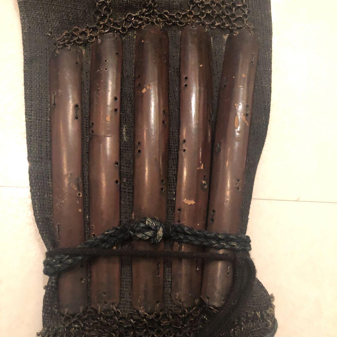 鎧　甲冑　龍手　手甲