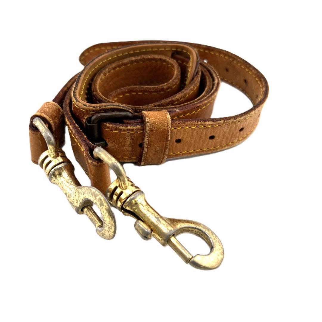 A1131 ルイ・ヴィトン ヌメ革 キーポルバンドリエール用ショルダーストラップ