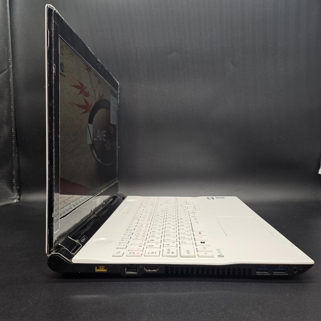 NEC PC-NS350CAW SSD512GB 8GBメモリノートPC