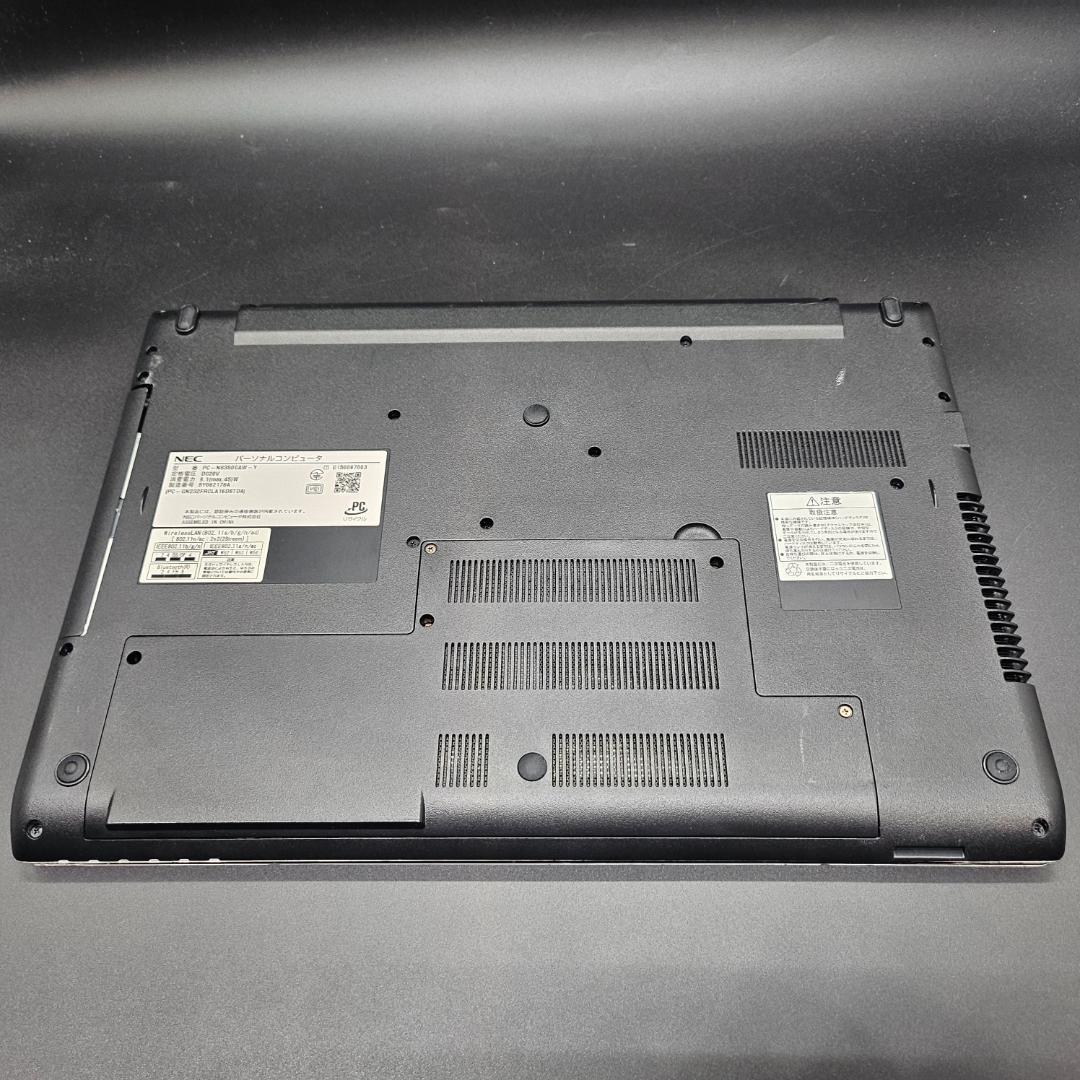 NEC PC-NS350CAW SSD512GB 8GBメモリノートPC