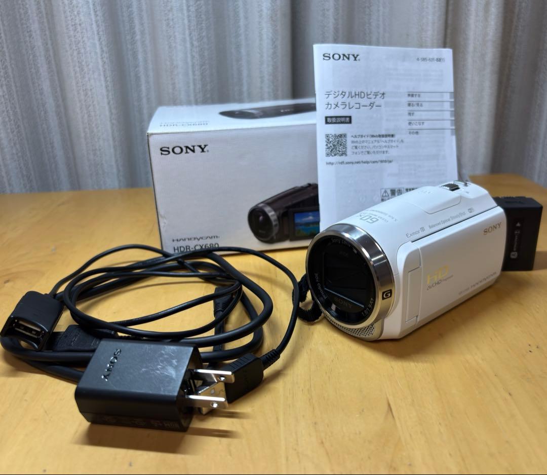SONY HDR-CX680 ハンディカム