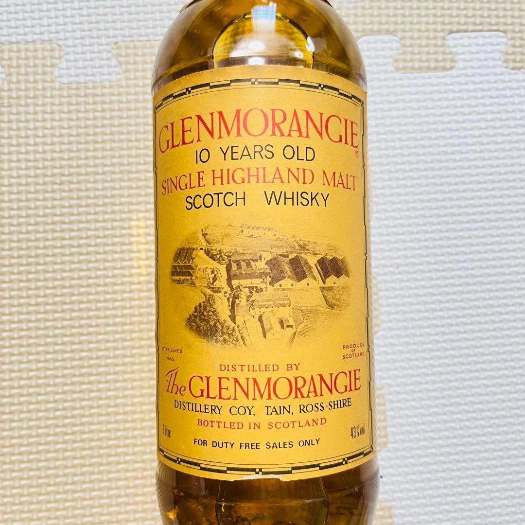 【古酒】グレンモーレンジ モルトウイスキー 10年 1000ml