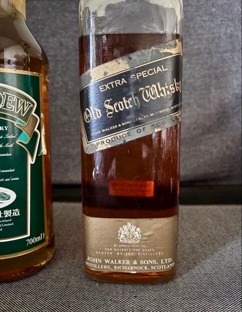 ネヴィスデュー　ジョニーウォーカーなど　ウイスキー古酒　3本セット　未開封